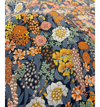 Tissu Liberty - Ciara bleu