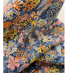 Tissu Liberty - Ciara bleu