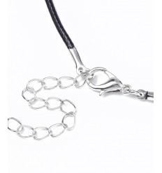 Collier coton ciré 44cm