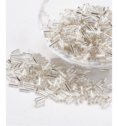 Perles tubes à broder 12mm