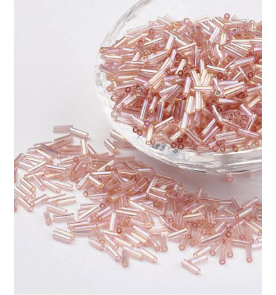 Perles tubes à broder 12mm