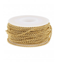 Chaine rolo acier inoxydable (10cm)