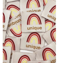 Unique - Étiquette tissée à coudre