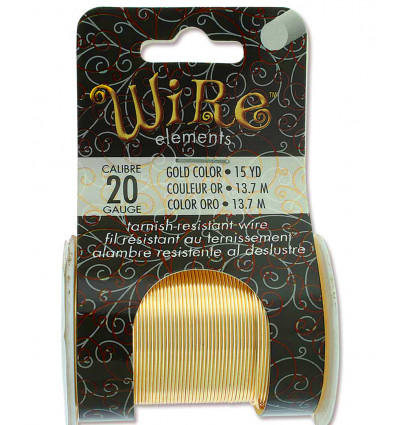 Bobine 13m - Fil semi-dur 0,912 mm (résistant au ternissement)