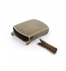 Boucle de ceinture pour sangle argent