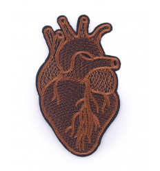 Ecusson coeur humain