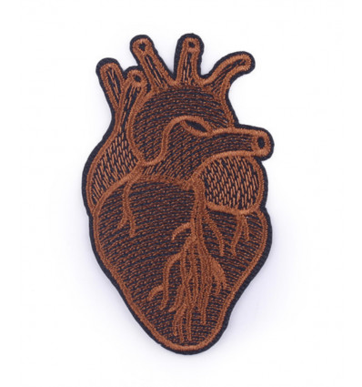 Ecusson coeur humain