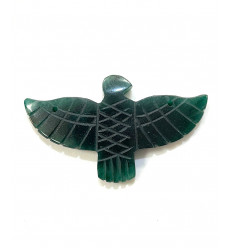 Pendentif aigle en aventurine