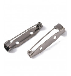 30mm - Support de broche - argenté