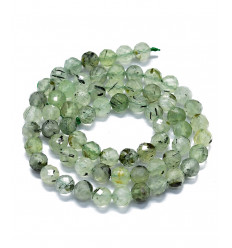 3mm - préhnite - Chapelet pierre