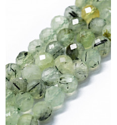 3mm - préhnite - Chapelet pierre