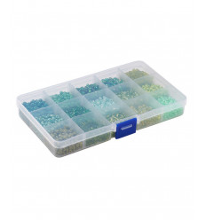 Kit perles de rocaille 4mm