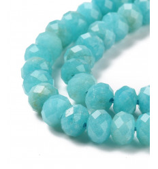 8x5mm - amazonite - Chapelet pierre