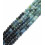 2mm - tourmaline bleu - Chapelet pierre