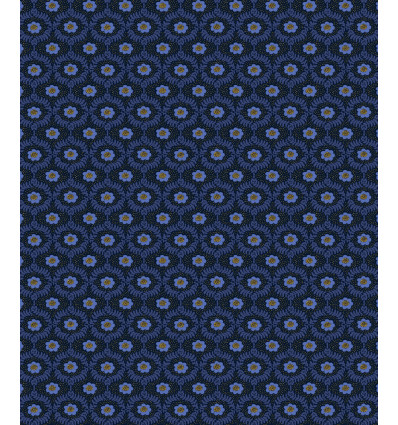 Tissu Rifle Paper - EMMA NAVY