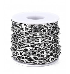 Chaine oeil protecteur acier inoxydable (10cm)