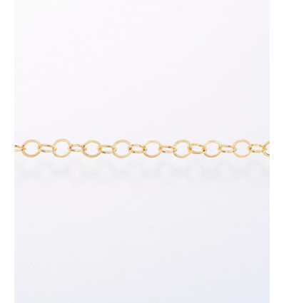 Chaine petit maillon rond acier inoxydable (10cm)