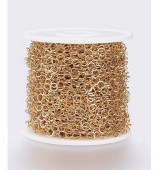 Chaine gros maillon rond acier inoxydable (10cm)