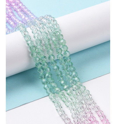 4mm - Chapelet perle en verre