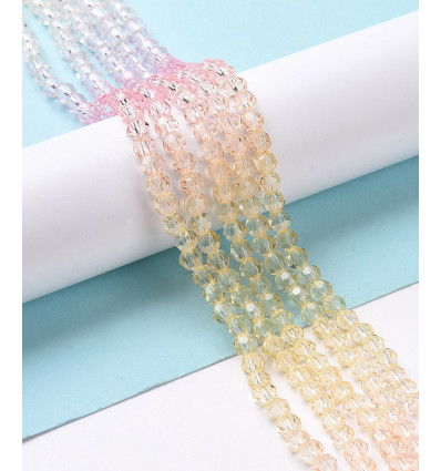 4mm - Chapelet perle en verre