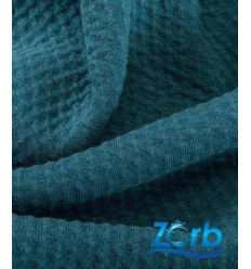Coupon tissu absorbant Zorb 3D coton biologique antimicrobien