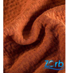 Coupon tissu absorbant Zorb 3D coton biologique antimicrobien