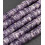 Améthyste - Chapelet de heishi à facettes
