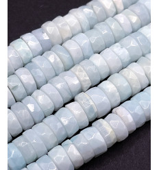 Opale Péruvienne - Chapelet de heishi à facettes