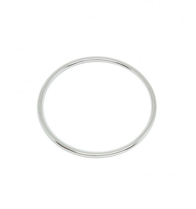 Bracelet jonc - plaquée argent 10 microns