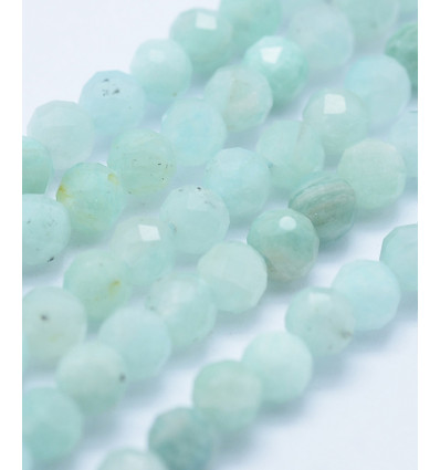 4mm - amazonite - Chapelet pierre