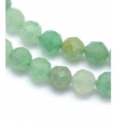 4mm - aventurine verte - Chapelet pierre