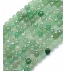 4mm - aventurine verte - Chapelet pierre