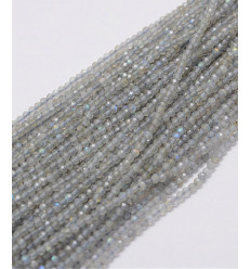 2mm - labradorite - Chapelet pierre