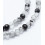 2mm - quartz rutile noir - Chapelet pierre