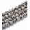 6mm - jaspe dalmatien - Chapelet en pierre