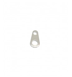 Barre de fermoir - argenté