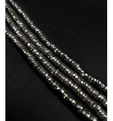 Pyrite - Chapelet de heishi à facettes