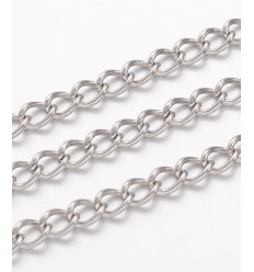 10m - Bobine chaine de rallonge inoxydable