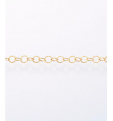 10m - Bobine chaine petits maillons ronds inoxydable