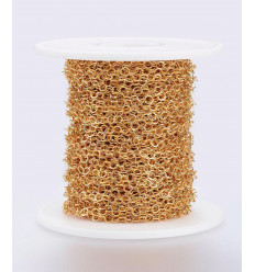 10m - Bobine chaine petits maillons ronds inoxydable