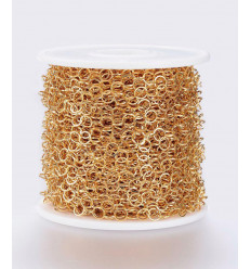 10m - Bobine chaine gros maillons ronds inoxydable