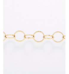 10m - Bobine chaine gros maillons ronds inoxydable