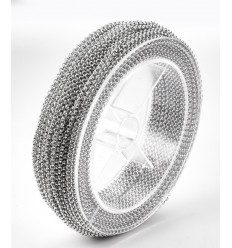 10m - Bobine Chaine rolo inoxydable