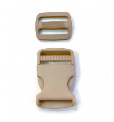30mm - Boucle clip pour banane + coulisse