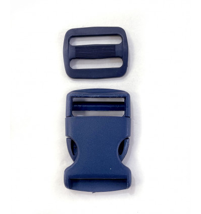 30mm - Boucle clip pour banane + coulisse