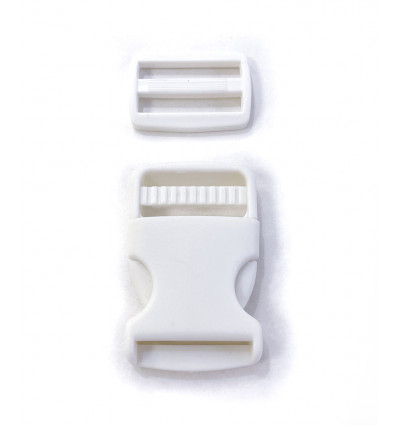 30mm - Boucle clip pour banane + coulisse