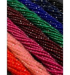 2mm - Chapelet perle en verre