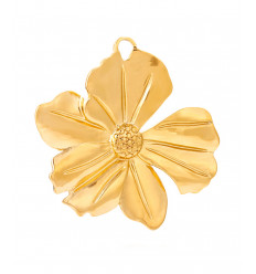 Fleur 3D - pendentif (1pc)