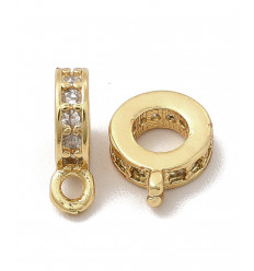 8x6mm - intercalaire avec attache avec zircons