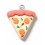 Pendentif pizza en résine